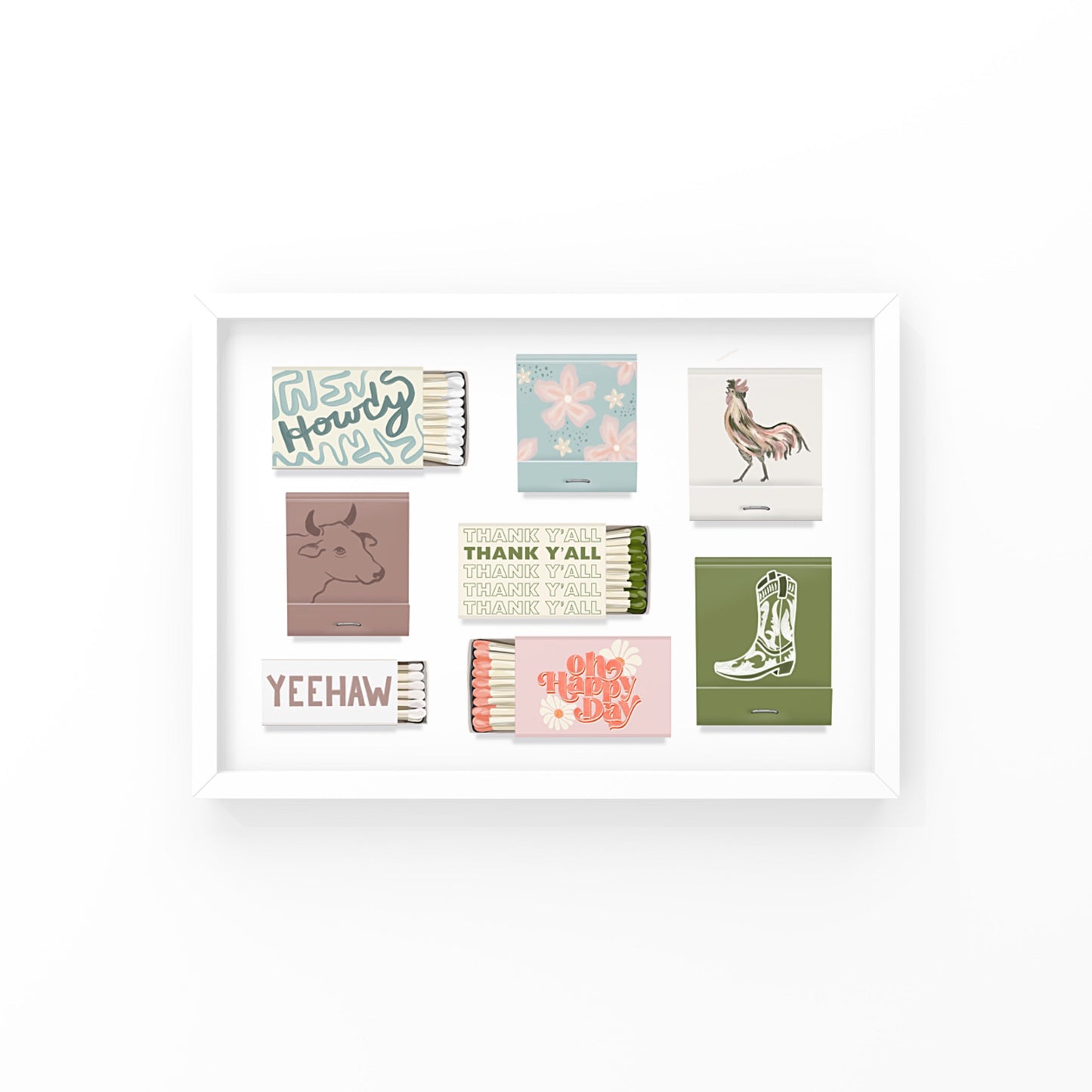 Custom Wedding Matchbook Prints