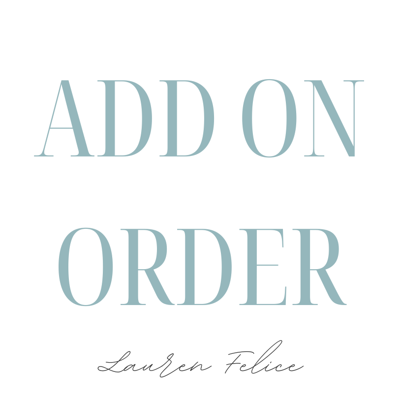 Add on: Rush Shipping Fee