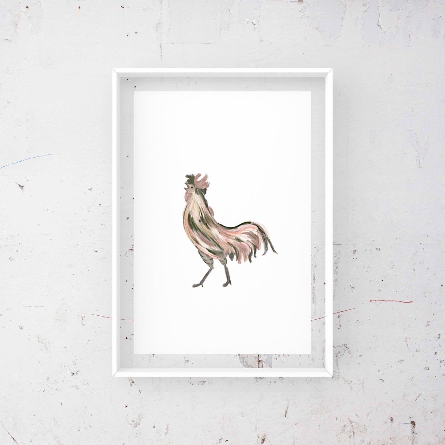 Rooster Art Print