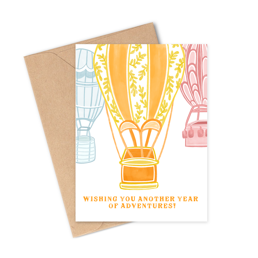 Adventure Birthday Greeting Card