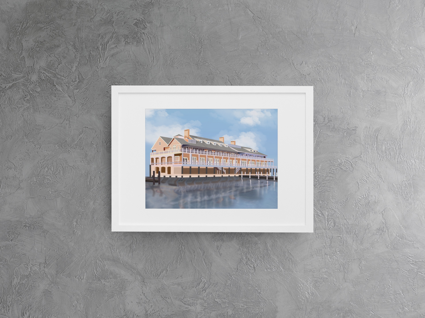 bay head NJ gift, wall decor, large art print