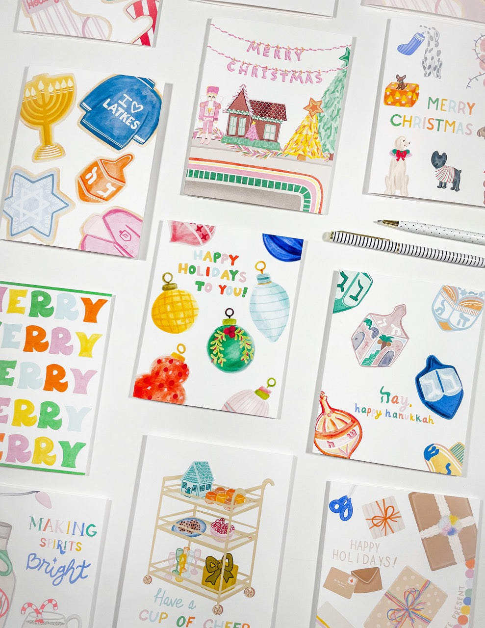 Making Spirits Bright Christmas Card