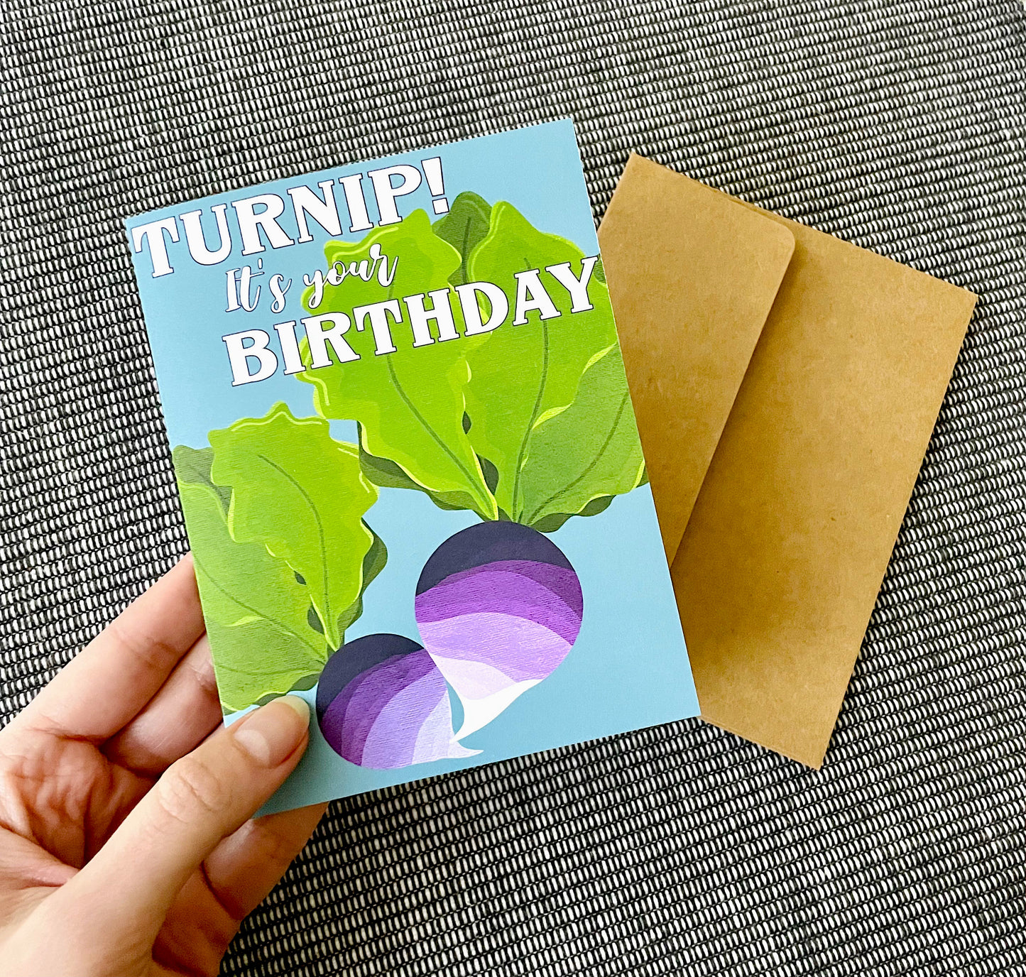 Turnip Birthday Card