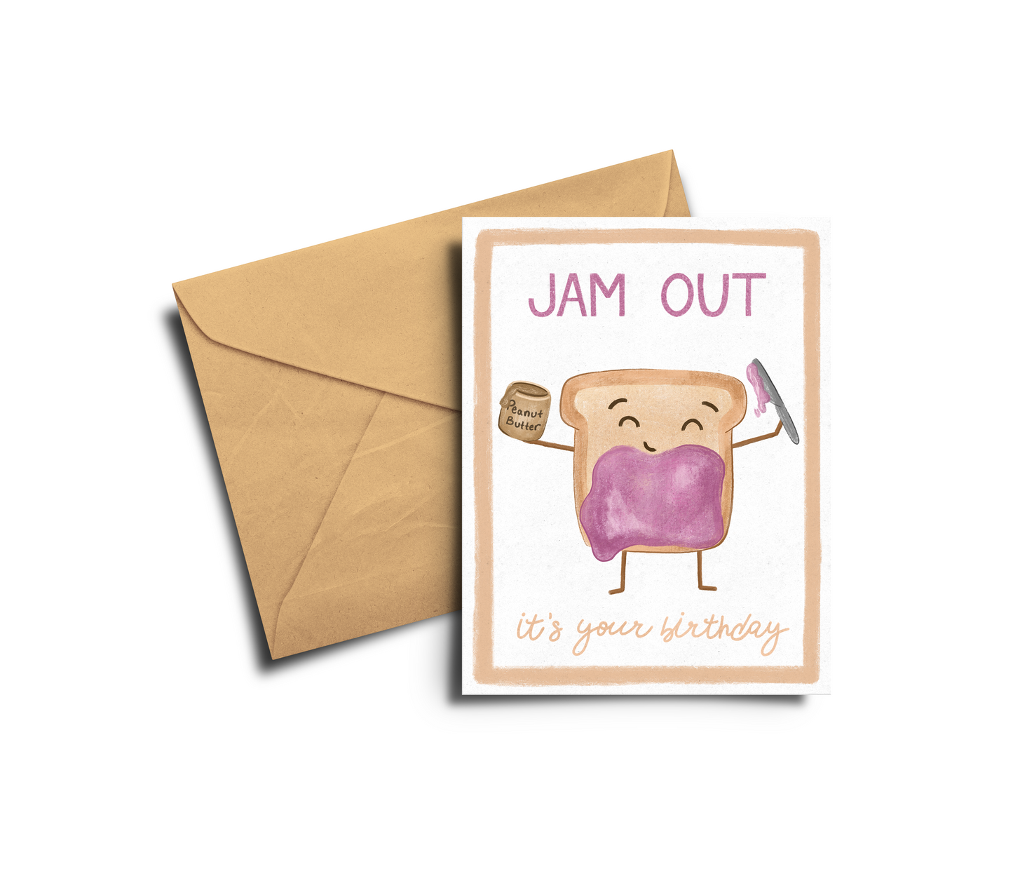 PB&J Birthday Greeting Card