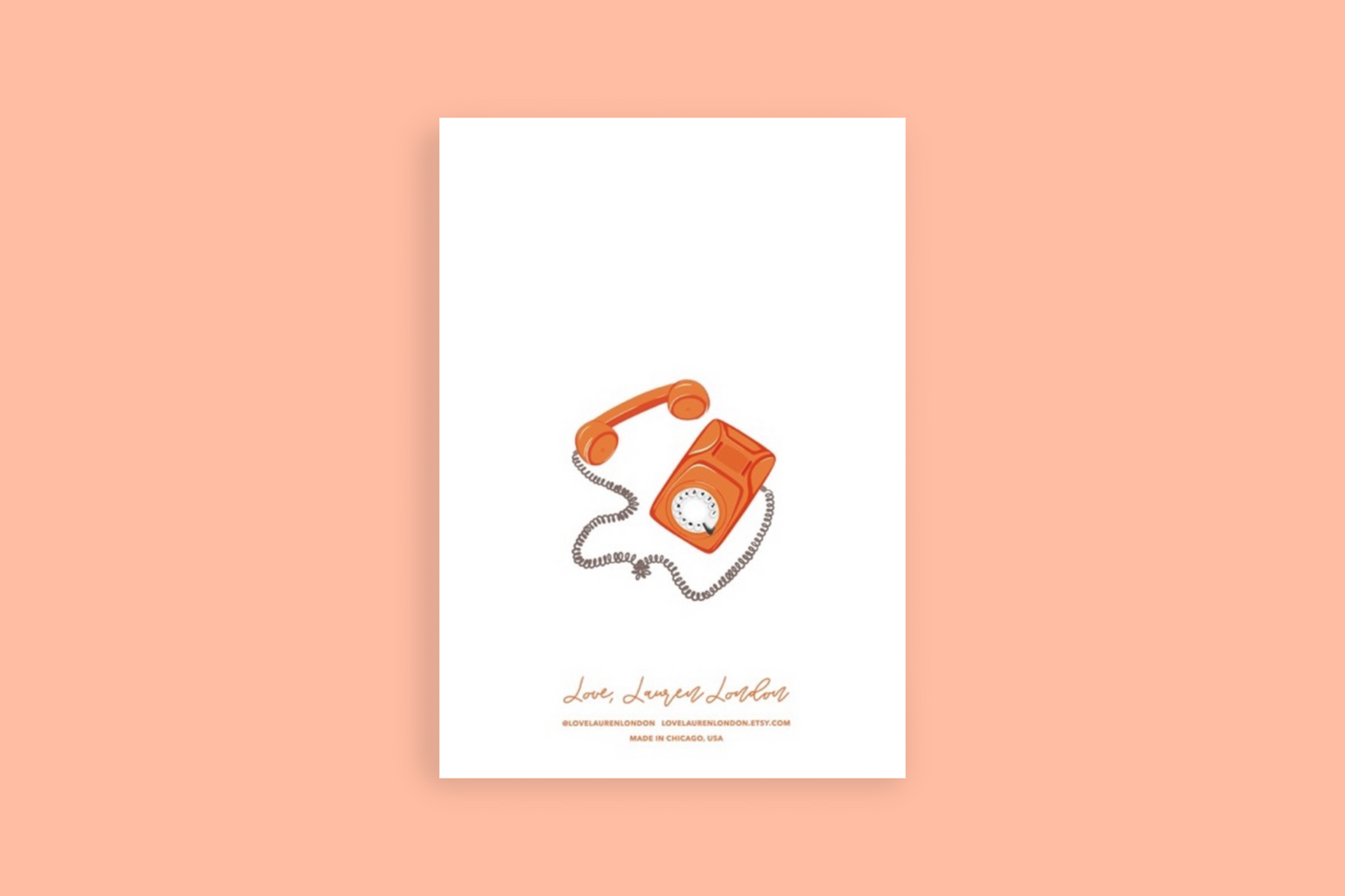 Retro Funny Mother's Day Greeting Card