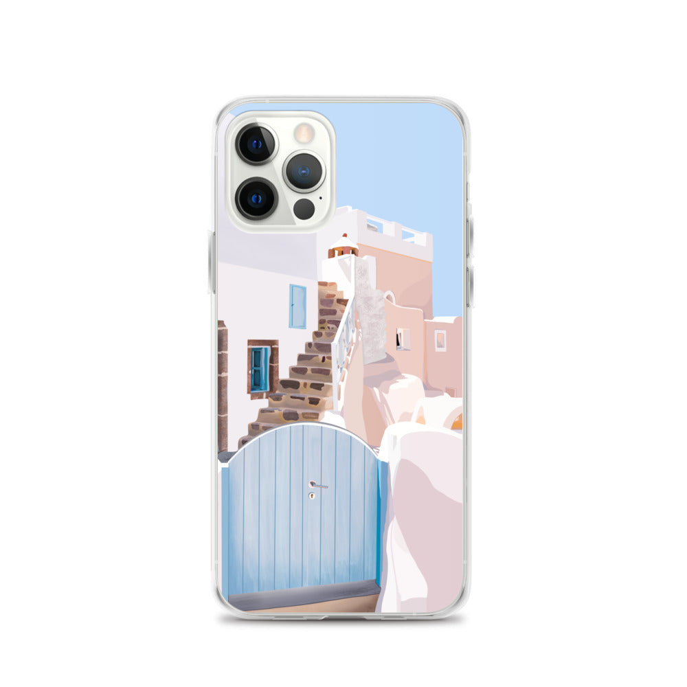 Greece cityscape iPhone Case - Greek Art
