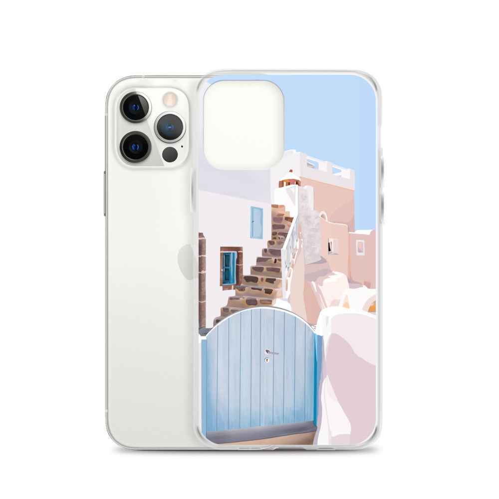 Greece cityscape iPhone Case - Greek Art