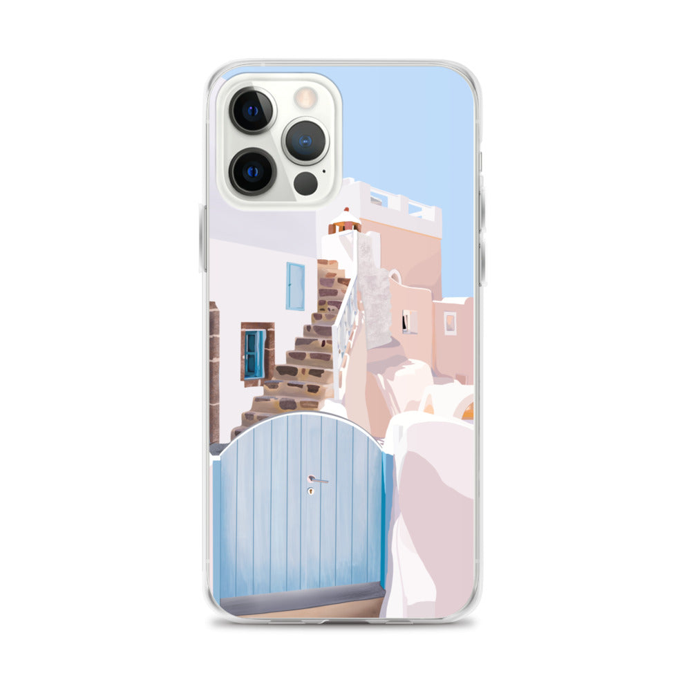 Greece cityscape iPhone Case - Greek Art