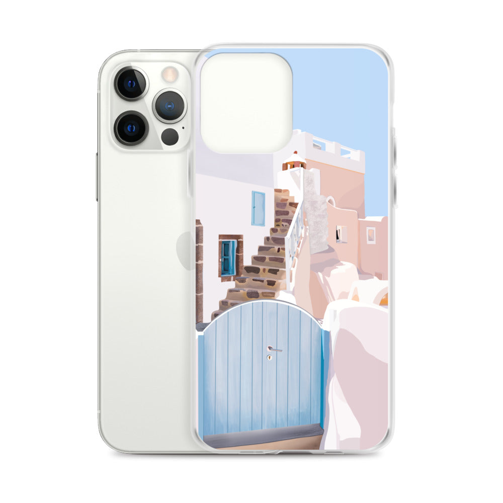 Greece cityscape iPhone Case - Greek Art