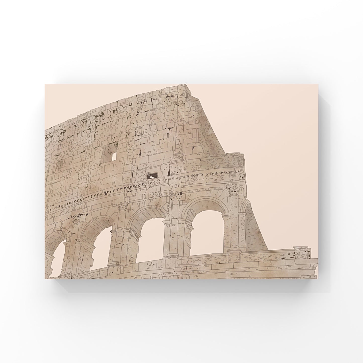 Colosseum art print - Rome wall art