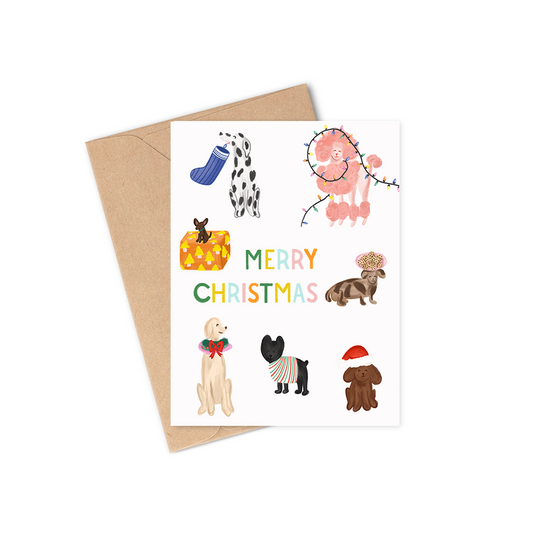 Doggy Christmas Card