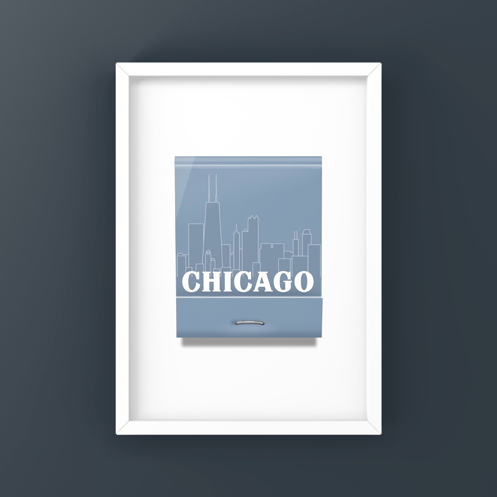 chicago matchbook artwork